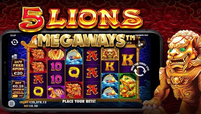 Slot Pragmatic Play 5 Lions: Kebangkitan Singa Sakti dengan Ledakan Jackpot Fantastis!
